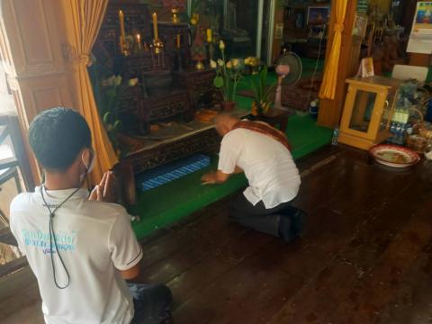 หิ้วปิ่นโตเข้าวัด ฟังธรรม เสริมสร้างวัฒนธรรมองค์กร ณ วัดบ้านลำดวน