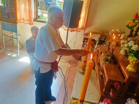 เสริมสร้างคุณธรรมจริยธรรม สัปดาห์ที่ 3 สำนักสงฆ์หินโคน